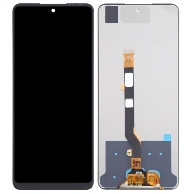 Lcd With Touch Screen For Tecno Pova Neo 5g White By - Maxbhi Com