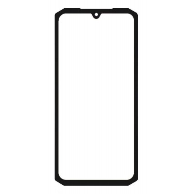Replacement Front Glass For Doogee S98 Pro Black By - Maxbhi Com