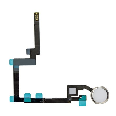 Home Button Complete For Apple Ipad Mini 3 Wifi With Wifi Only Silver By - Maxbhi Com