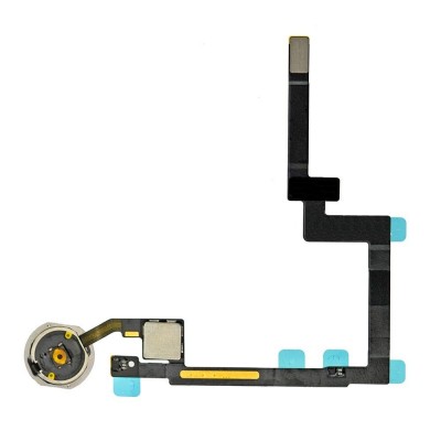 Home Button Complete For Apple Ipad Mini 3 Wifi With Wifi Only Silver By - Maxbhi Com