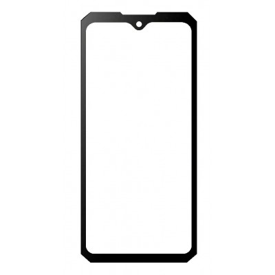 Replacement Front Glass For Doogee S89 Pro Orange By - Maxbhi Com