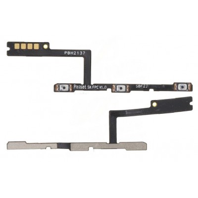 Volume Button Flex Cable For Tcl 30 Plus By - Maxbhi Com