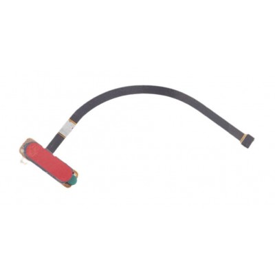 Fingerprint Sensor Flex Cable For Doogee V10 5g Red By - Maxbhi Com