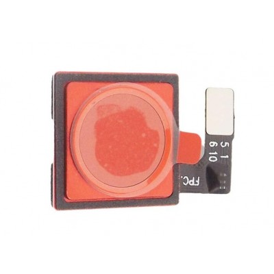 Fingerprint Sensor Flex Cable For Doogee X96 Pro Red By - Maxbhi Com