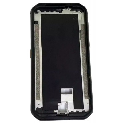Lcd Frame Middle Chassis For Blackview Bv9900e Black By - Maxbhi Com