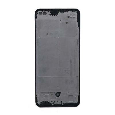 Lcd Frame Middle Chassis For Oppo F17 Pro Black By - Maxbhi Com
