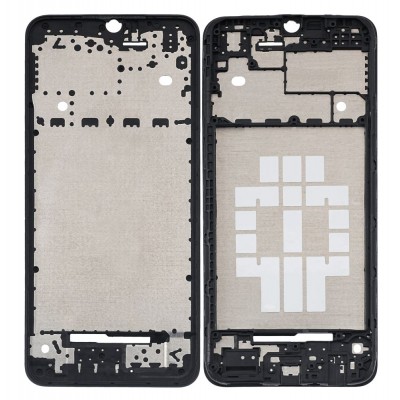 Lcd Frame Middle Chassis For Samsung Galaxy A04 White By - Maxbhi Com
