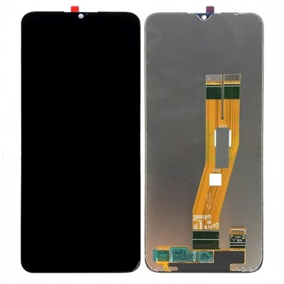 Lcd With Touch Screen For Samsung Galaxy A04e White By - Maxbhi Com