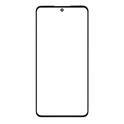 Replacement Front Glass For Oneplus 10r 150w Black By - Maxbhi Com