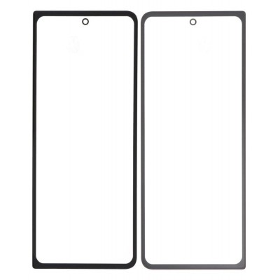 Replacement Front Glass For Samsung Galaxy Z Fold4 White By - Maxbhi Com