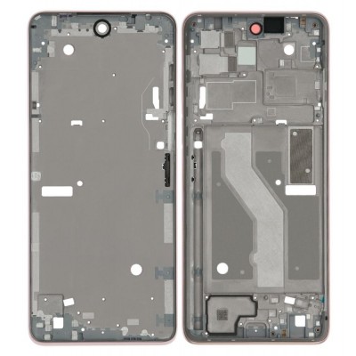 Lcd Frame Middle Chassis For Motorola Moto G Stylus 2022 Gold By - Maxbhi Com