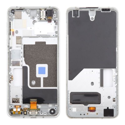 Lcd Frame Middle Chassis For Sharp Aquos R3 White By - Maxbhi Com