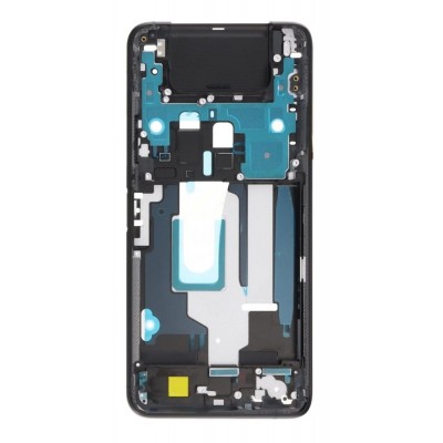 Lcd Frame Middle Chassis For Asus Zenfone 8 Flip Black By - Maxbhi Com