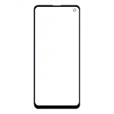 Replacement Front Glass For Samsung Galaxy F52 5g White By - Maxbhi Com