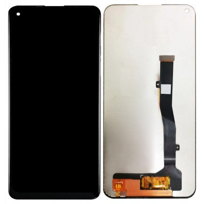 Lcd With Touch Screen For Zte Blade V2020 5g White By - Maxbhi Com
