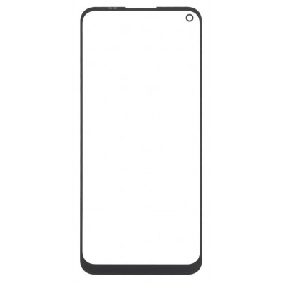 Replacement Front Glass For Zte Blade V2020 5g Black By - Maxbhi Com