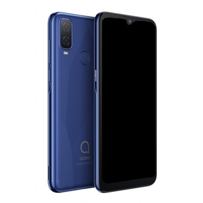 Back Panel Cover For Alcatel 1l 2021 Blue - Maxbhi Com