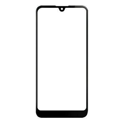 Replacement Front Glass For Nokia 3 V Blue By - Maxbhi Com