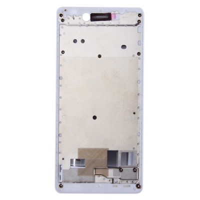 Lcd Frame Middle Chassis For Oppo R7 Silver By - Maxbhi Com