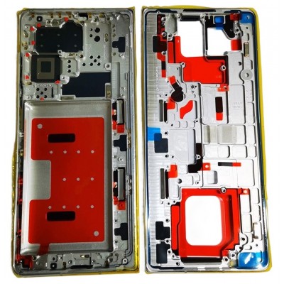 Lcd Frame Middle Chassis For Huawei Mate X2 4g Blue By - Maxbhi Com