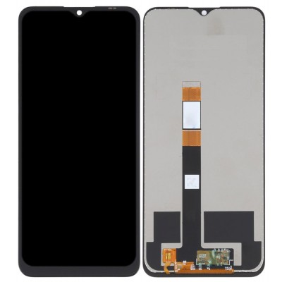 Lcd With Touch Screen For Nokia G60 White By - Maxbhi Com