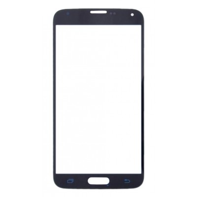 Replacement Front Glass For Samsung Galaxy S5 Smg900h Blue By - Maxbhi Com
