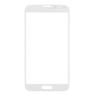Replacement Front Glass For Samsung Galaxy S5 Smg900h White By - Maxbhi Com