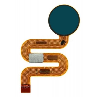 Fingerprint Sensor Flex Cable For Wiko View Blue By - Maxbhi Com