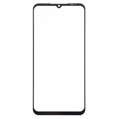 Replacement Front Glass For Meizu Note 9 Black By - Maxbhi Com