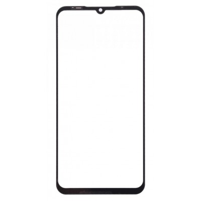 Replacement Front Glass For Meizu Note 9 Black By - Maxbhi Com