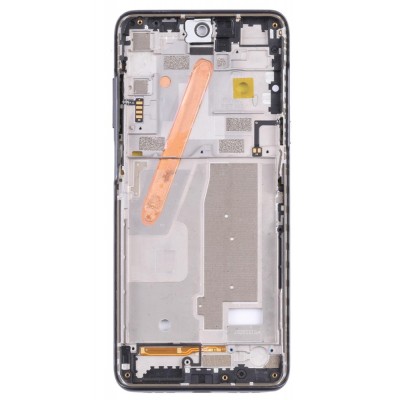 Lcd Frame Middle Chassis For Tcl 20 5g Black By - Maxbhi Com