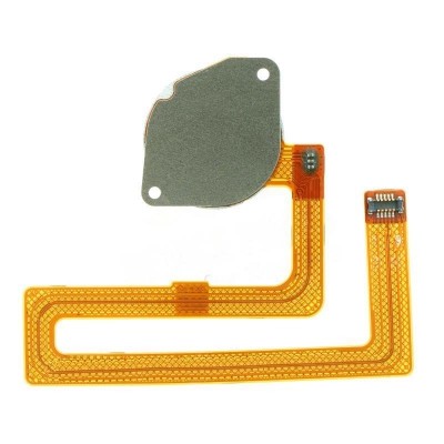 Fingerprint Sensor Flex Cable For Motorola Moto G8 Play White By - Maxbhi Com