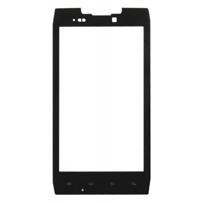 Replacement Front Glass For Motorola Droid Razr Xt912 Black By - Maxbhi Com