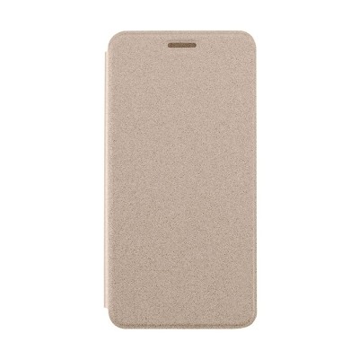 Flip Cover For Oppo A35 2015 Gold By - Maxbhi Com