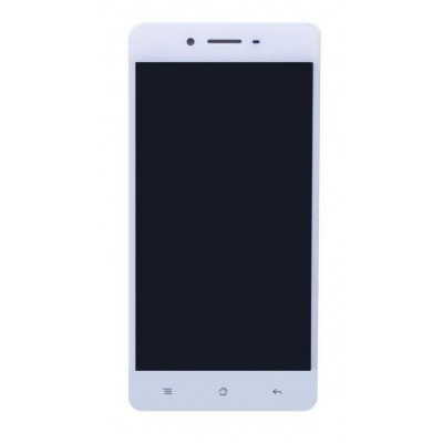 Lcd With Touch Screen For Oppo A35 2015 White By - Maxbhi Com