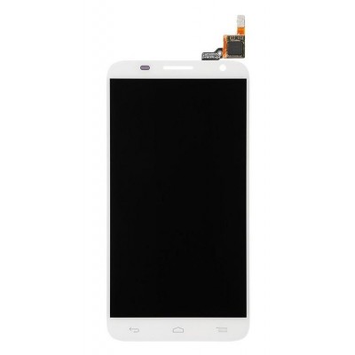 Lcd With Touch Screen For Alcatel Idol 2 S White By - Maxbhi Com