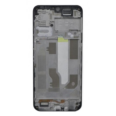 Lcd Frame Middle Chassis For Infinix Note 11 Black By - Maxbhi Com