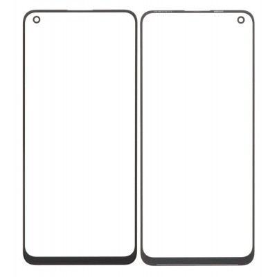 Replacement Front Glass For Realme 10 White By - Maxbhi Com