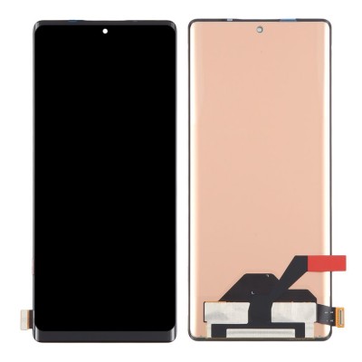 Lcd With Touch Screen For Tecno Phantom X2 Grey By - Maxbhi Com