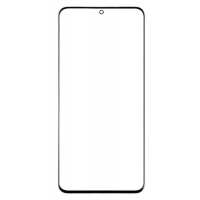 Replacement Front Glass For Samsung Galaxy S20 Ultra Black By - Maxbhi Com