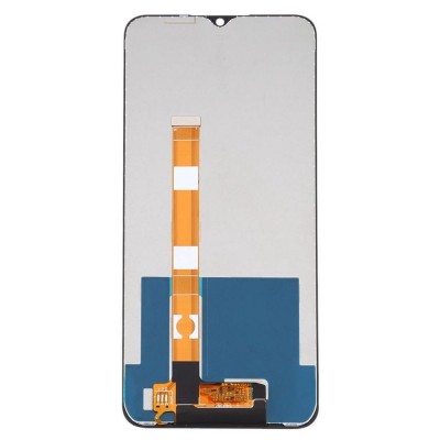 Lcd With Touch Screen For Realme C15 Silver By - Maxbhi Com