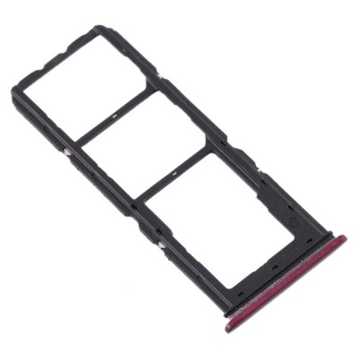 Sim Card Holder Tray For Vivo U10 Red - Maxbhi Com