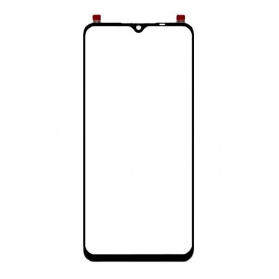 Replacement Front Glass For Oppo F17 Blue By - Maxbhi Com