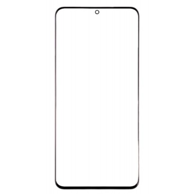 Replacement Front Glass For Samsung Galaxy S20 Ultra 5g Black By - Maxbhi Com
