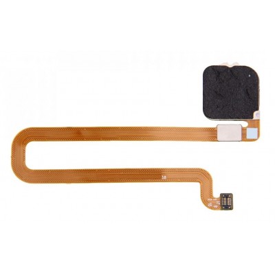Fingerprint Sensor Flex Cable For Huawei Mate 8 Grey By - Maxbhi Com