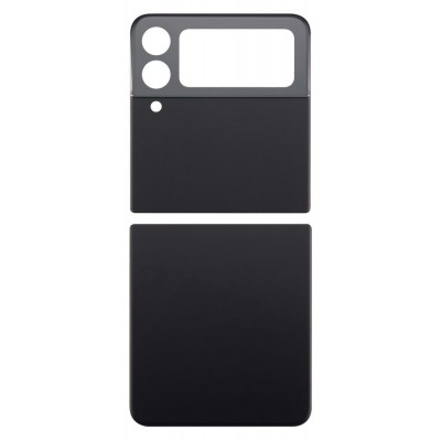 Back Panel Cover For Samsung Galaxy Z Flip 3 Black - Maxbhi Com