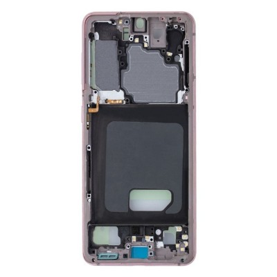 Lcd Frame Middle Chassis For Samsung Galaxy S21 5g Violet By - Maxbhi Com