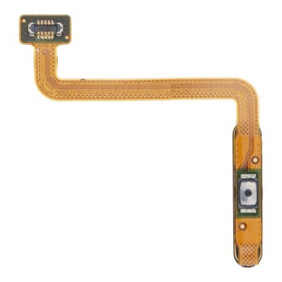 Fingerprint Sensor Flex Cable For Samsung Galaxy M53 5g White By - Maxbhi Com