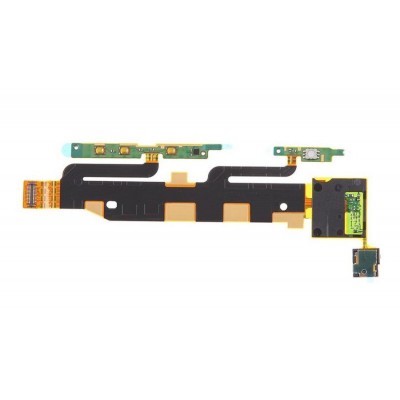 Power Button Flex Cable For Sony Xperia Z1s On Off Flex Pcb By - Maxbhi Com