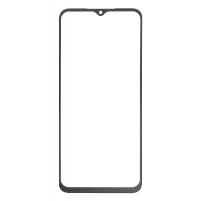 Replacement Front Glass For Samsung Galaxy A23 Black By - Maxbhi Com